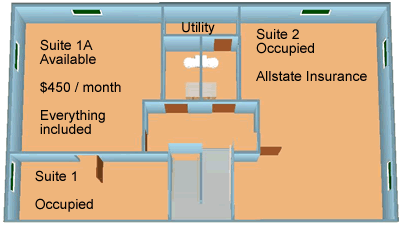 Lower floor plan walden ave offices