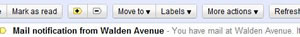 mail notification